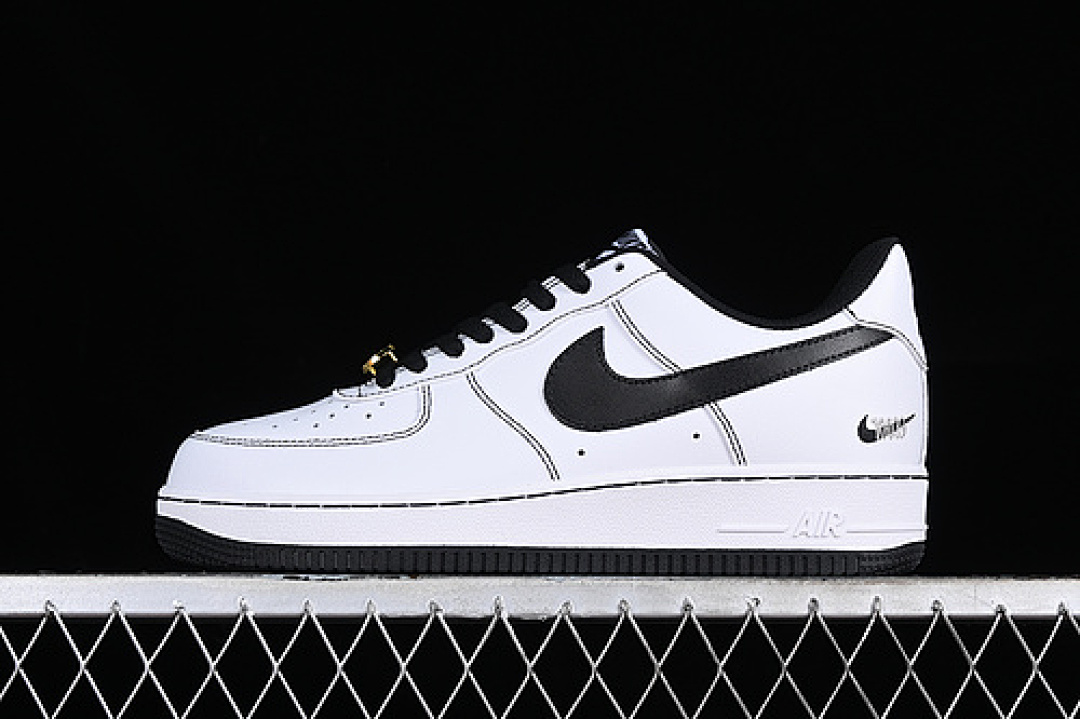 Nike [CT2585-001]-[AIR FORCE 1 07 LOW BROOKLYN WHITE/BLACK]-[WOMAN:36-39]-[MAN:40-45], photo 1