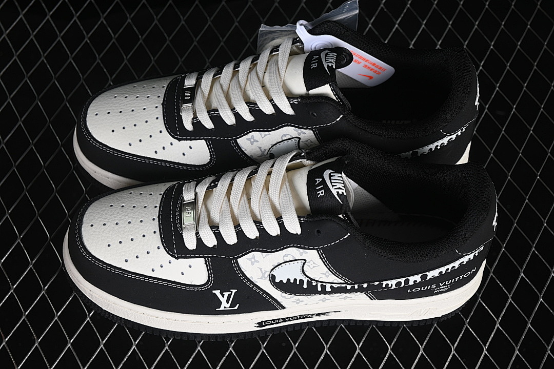Nike [KG6699-F30]-[AIR FORCE 1 07 LOW WHITE/BLACK]-[WOMAN:36-39]-[MAN:40-45] - Image 11