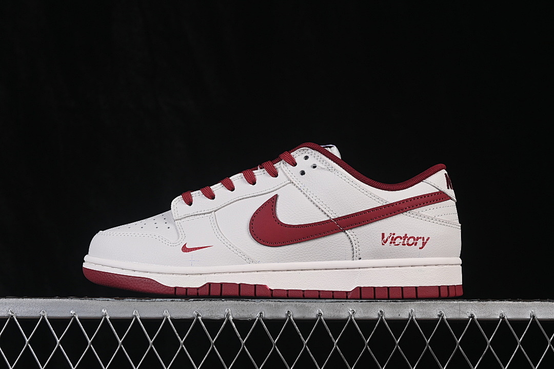 Unbranded [WR0620-117]-[SB DUNK LOW LOW-TOP CASUAL SNEAKERS WHITE/RED/WHITE]-[WOMAN:36-39]-[MAN:40-46], photo 1