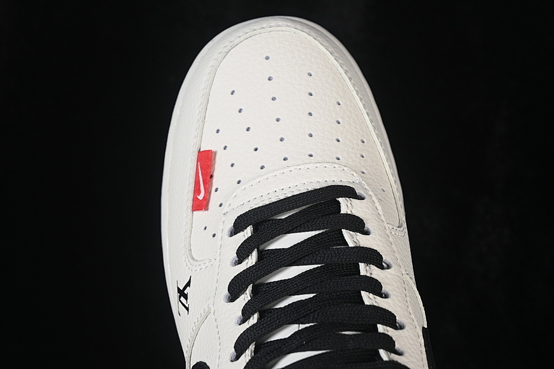 Nike [DN1688-815]-[AIR FORCE 1 07 LOW CASUAL SNEAKERS WHITE/BLACK]-[WOMAN:36-39]-[MAN:40-45] - Image 10