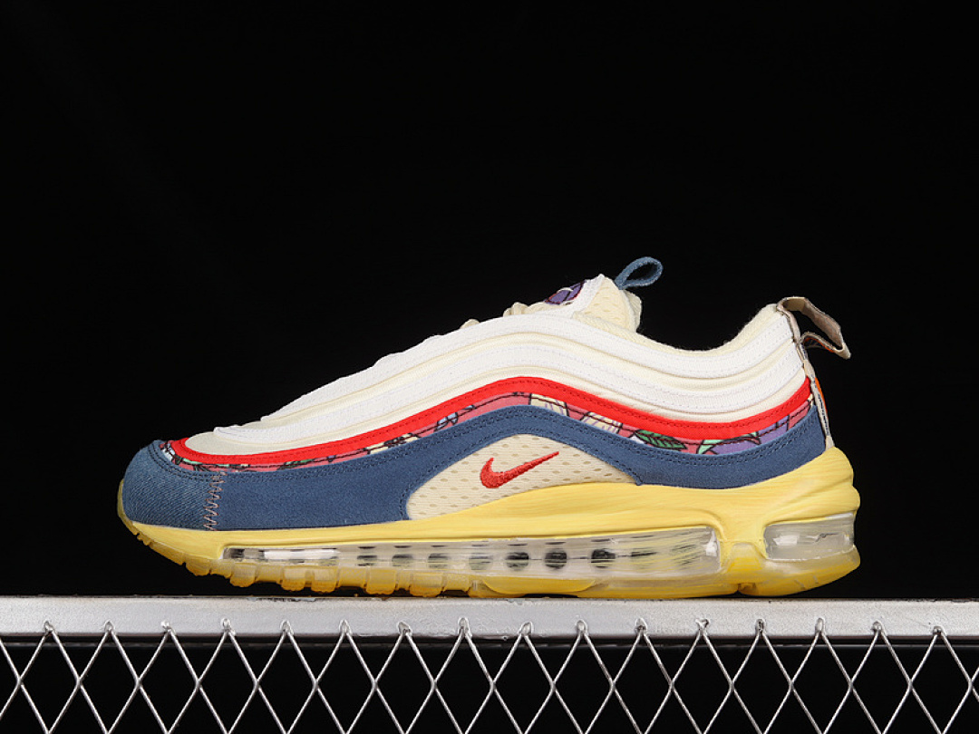 Unbranded [DV1486-162]-[AIR MAX 97 COCONUT MILK/TRACK RED/FOSSIL]-[WOMAN:36-39]-[MAN:40-45], photo 1