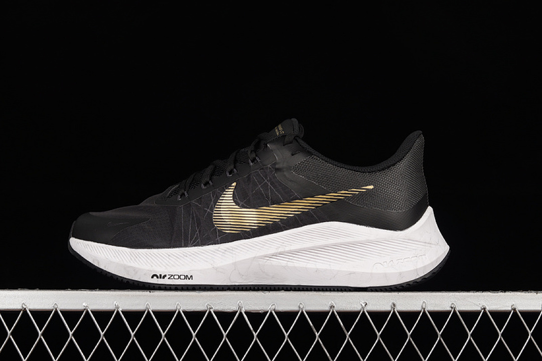Unbranded [CW3419-009]-[ZOOM WINFLO 8 BLACK/METALLIC GOLD/WHITE]-[WOMAN:36-39]-[MAN:40-45], photo 1