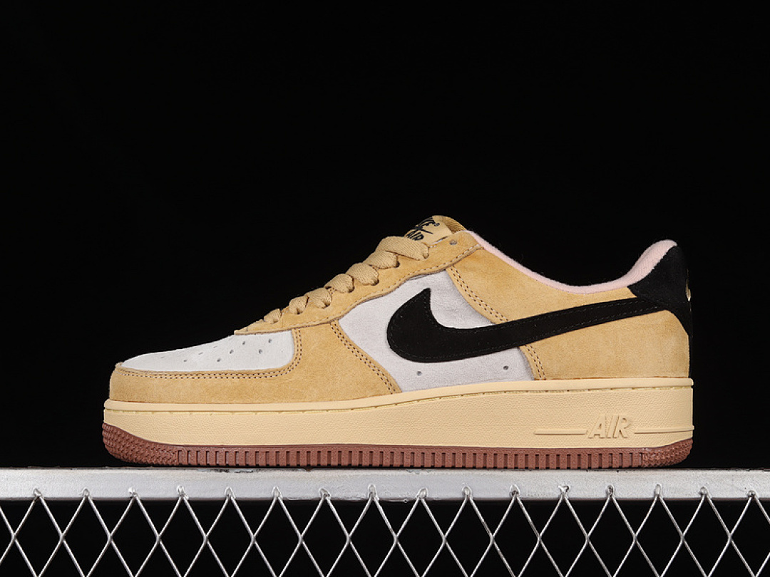 Nike [DE0099-004]-[AIR FORCE 1 LOW KHAKI/BLACK/GREY]-[WOMAN:36-39]-[MAN:40-45], photo 1