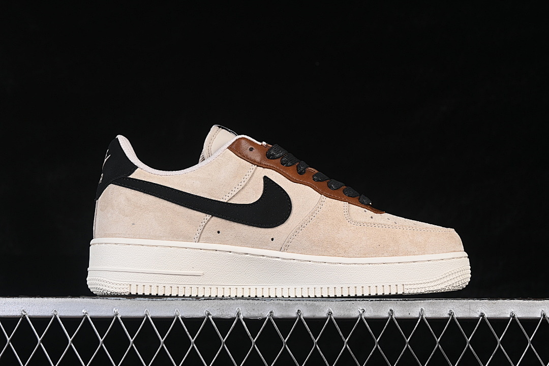 Nike [FQ3546-100]-[AIR FORCE 1 07 LOW BROWN/WHITE/BLACK]-[WOMAN:36-39]-[MAN:40-45] - Image 16