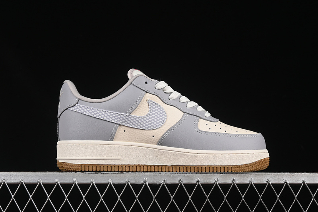 Nike [KK1988-075]-[AIR FORCE 1 07 LOW SUPREME WHITE/GREY]-[WOMAN:36-39]-[MAN:40-45] - Image 16
