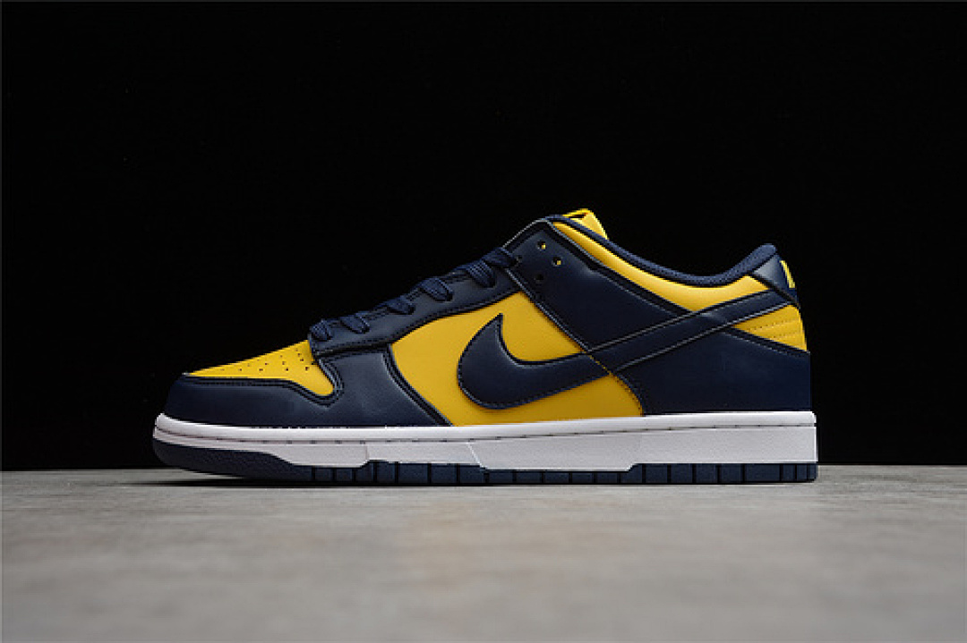 Unbranded [DD1391-700]-[SB DUNK LOW MICHIGAN 2021 VARSITY MAIZE/MIDNIGHT NAVY/WHITE]-[UNSIEX:36-45], photo 1