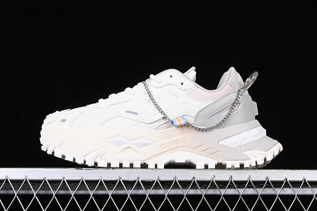 Fila [T12W311301FSD]-[FILA FUSION PLATFORM DADDY SHOES WHITE/BEIGE]-[WOMAN:35.5-40], photo 1