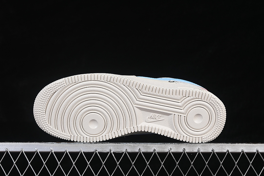 Nike [FV3694-100]-[AIR FORCE 1 07 LOW WHITE/BLUE/ORANGE]-[WOMAN:36-39]-[MAN:40-45] - Image 15