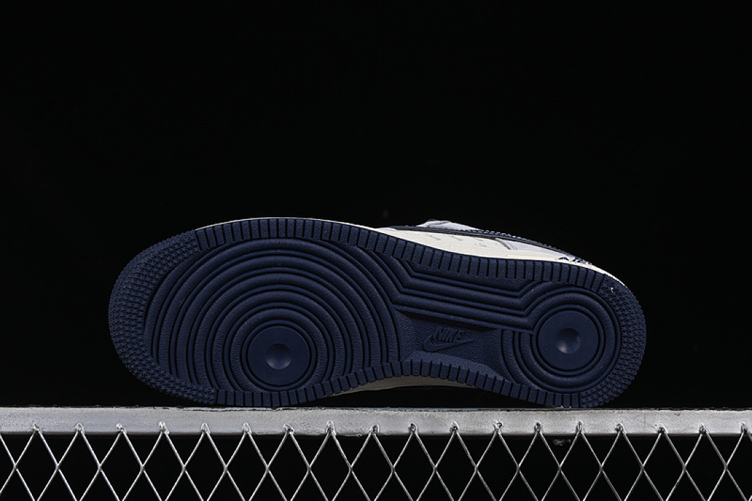 Nike [XZ3318-088]-[AIR FORCE 1 07 LOW WHITE/GREY/BLUE]-[WOMAN:36-39]-[MAN:40-45] - Image 15