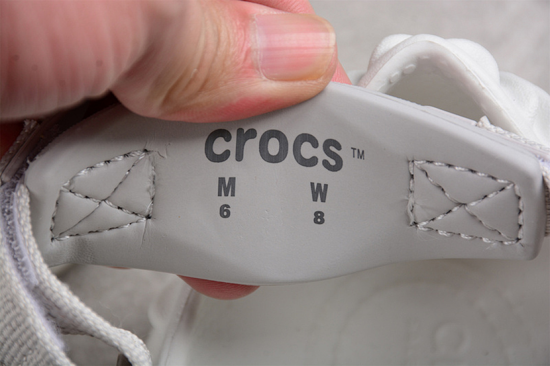 Crocs [SALEHE BEMBURY X CROCS POLLE CLOG WHITE/WHITE/WHITE]-[UNISEX SIZE:36-47] - Image 5