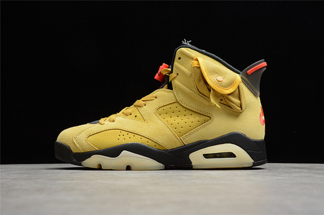 Jordan Jordan [SALE][CN1084-300]-[TRAVIS SCOTT X AIR 6 YELLOW CACTUS JACK WHEAT YELLOW/BLACK], photo 1