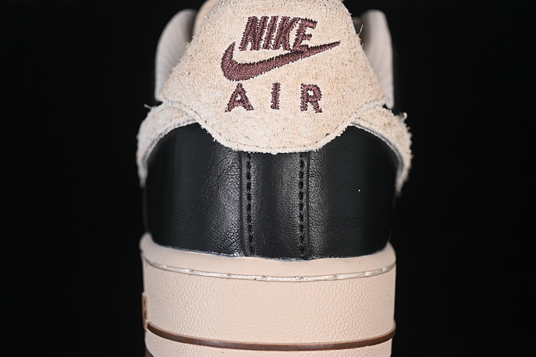 Nike [CJ9179-200]-[AIR FORCE 1 07 LOW CASUAL SNEAKERS PINK/COFFEE/BLACK]-[WOMAN:36-39]-[MAN:40-45] - Image 6