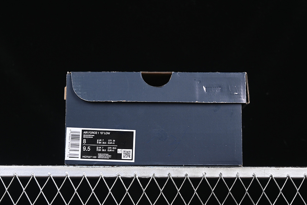 Nike [HQ7027-100]-[HOWARD UNIVERSITY X AIR FORCE 1 07 LOW SAIL/BISON/DRAGON RED]-[UNISEX:36-45] - Image 14