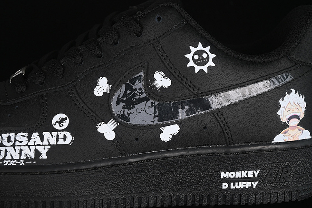 Nike [CW2288-016]-[AIR FORCE 1 07 LOW NICA BLACK/WHITE]-[WOMAN:36-39]-[MAN:40-45] - Image 8