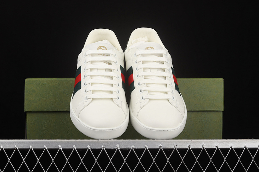 Gucci [1XGM09061]-[GU*CCI ACE EMBROIDERED LOW-TOP SNEAKER WHITE/BLACK/RED]-[MAN SIZE:39-44] - Image 13