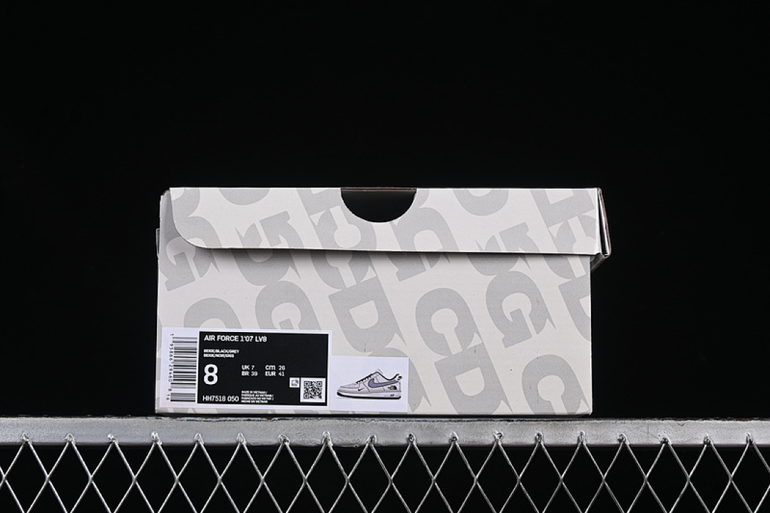 Nike [HH7518-050]-[AIR FORCE 1 07 LOW CDG WHITE/BLACK/GREY]-[WOMAN:36-39]-[MAN:40-45] - Image 12