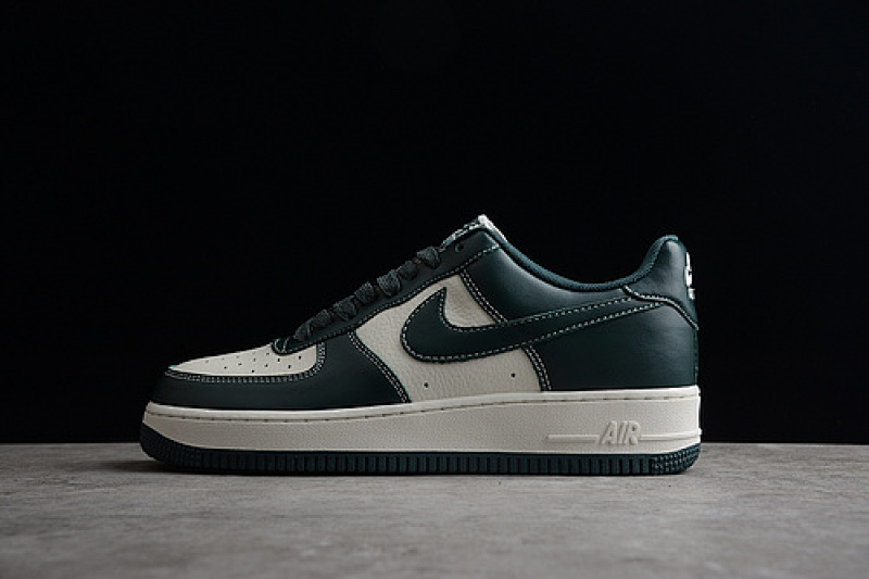 Nike Nike AIR FORCE 1 07 LOW BEIGE/ARMY GREEN/BEIGE · LU6965-756, photo 1