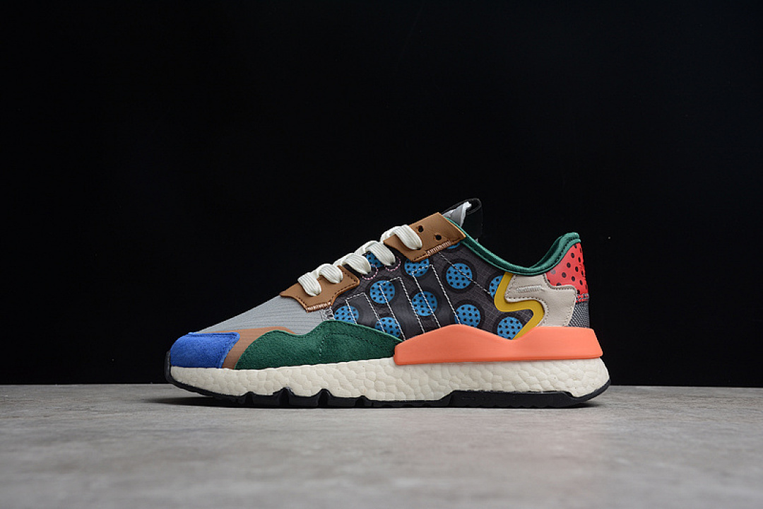 Unbranded [GW5366]-[CRAIG & KARL X NITE JOGGER MESA/CLOUD WHITE/BOLD GREEN]-[WOMAN:36-39]-[MAN:40-45], photo 1