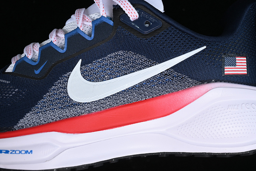 Nike [HF0402-400]-[AIR ZOOM PEGASUS 41 WHITE/BLUE/RED]-[WOMAN:36-39]-[MAN:40-46] - Image 7