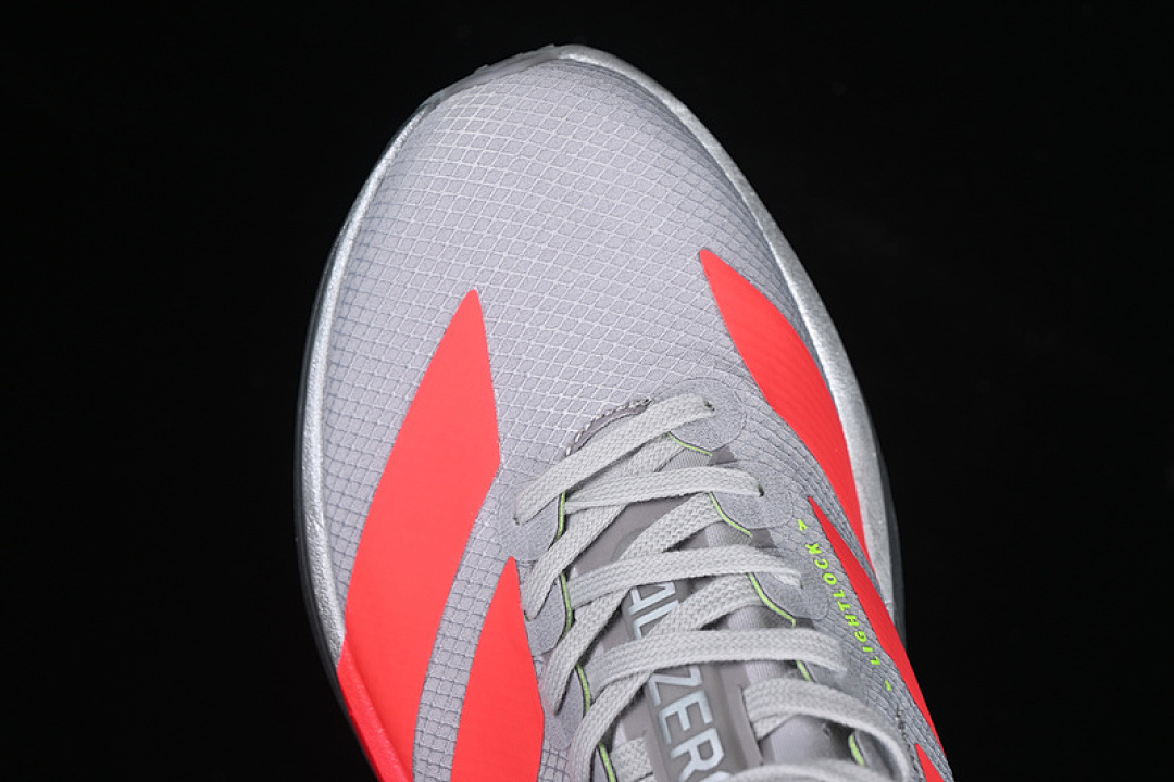 Adidas [JR6372]-[ADIZERO ADIOS PRO 4 SILVER METALLIC/LUCID RED/GREY]-[WOMAN:36-39]-[MAN:40-45] - Image 11