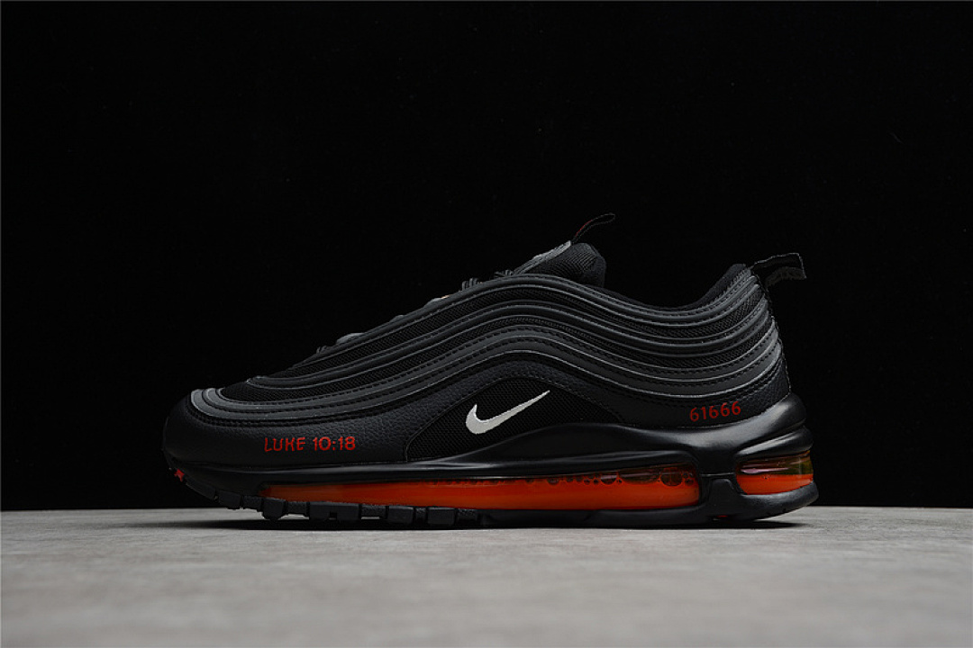Unbranded [DH4092-001JSUS]-[MSCHF X AIR MAX 97 BLACK/DARK SMOKE GREY/WHITE]-[WOMAN:36-39]-[MAN:40-45], photo 1