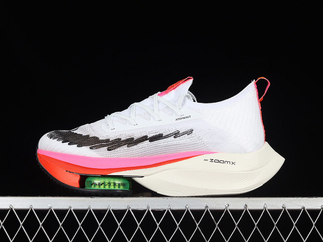 AIR ZOOM ALPHAFLY NEXT% FLYKNIT RAWDACIOUS WHITE/BLACK/PINK · DJ5455-100, photo 1