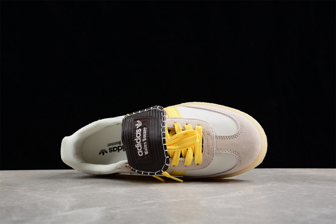 Adidas [ADIDAS WALES BONNER SAMBA WHITE/YELLOW/GREY]-[WOMAN:36-39]-[MAN:40-47.5] - Image 13