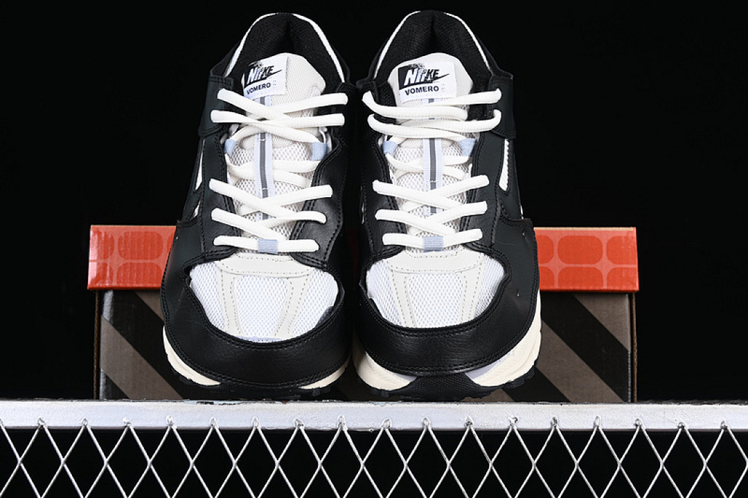 Nike [FJ5474-133]-[AIR ZOOM VOMERO 5 TIMELESS WHITE/BLACK/PHOTON DUST/SAIL]-[UNSIZE:36-45] - Image 12