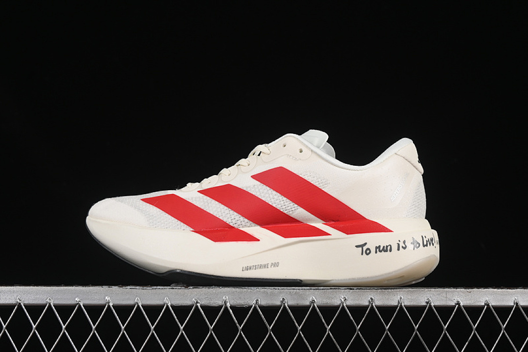 Adidas [JS1182]-[ADIZERO EVO SL WHITE/RED]-[WOMAN:36-39]-[MAN:40-45] - Image 2
