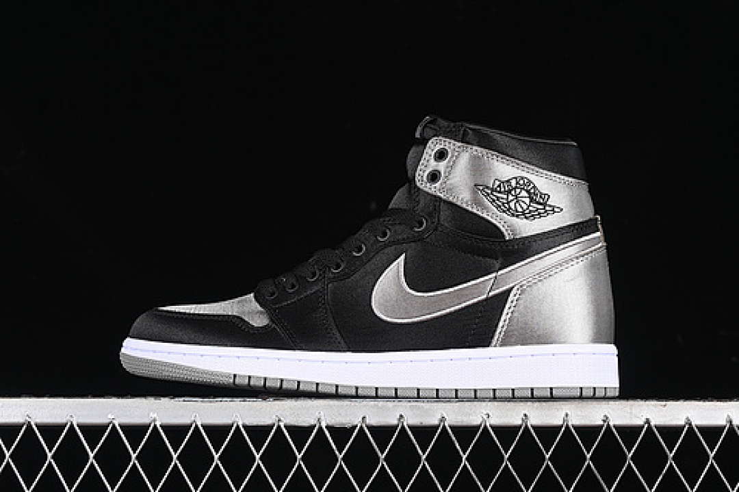 Jordan [FD4810-010]-[AIR JORDAN 1 HIGH OG SATIN SHADOW BLACK/MEDIUM GREY/WHITE]-[UNISEX:36-47.5], photo 1