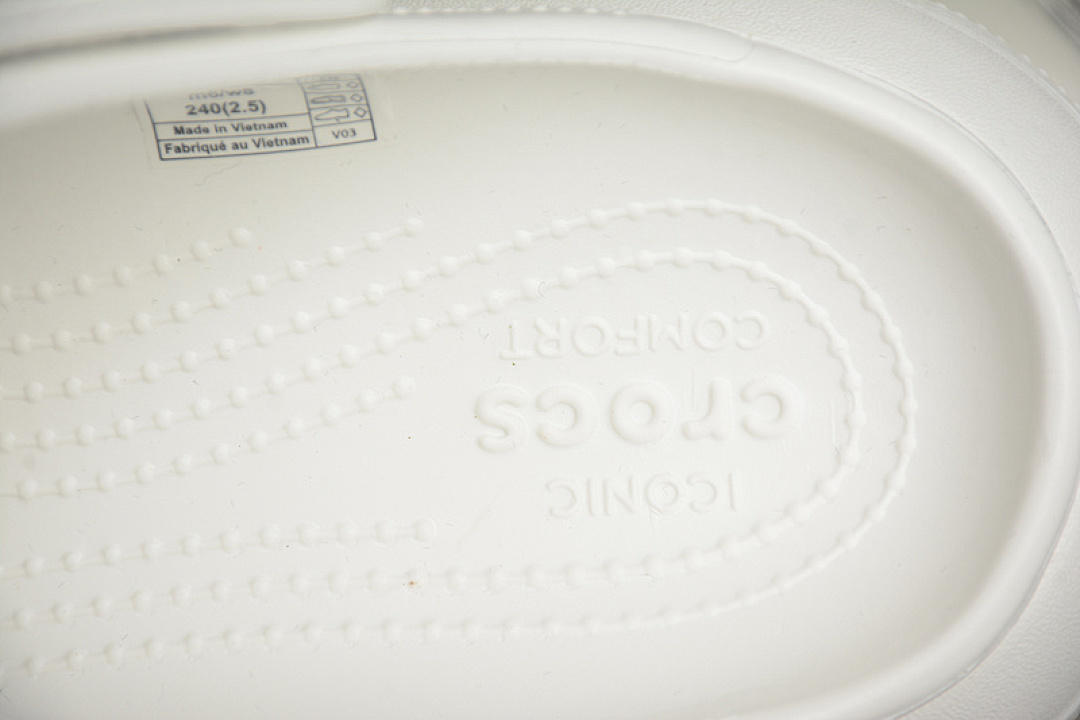 Crocs [207521-100]-[CROCS WHITE]-[WOMAN:34-40] - Image 4