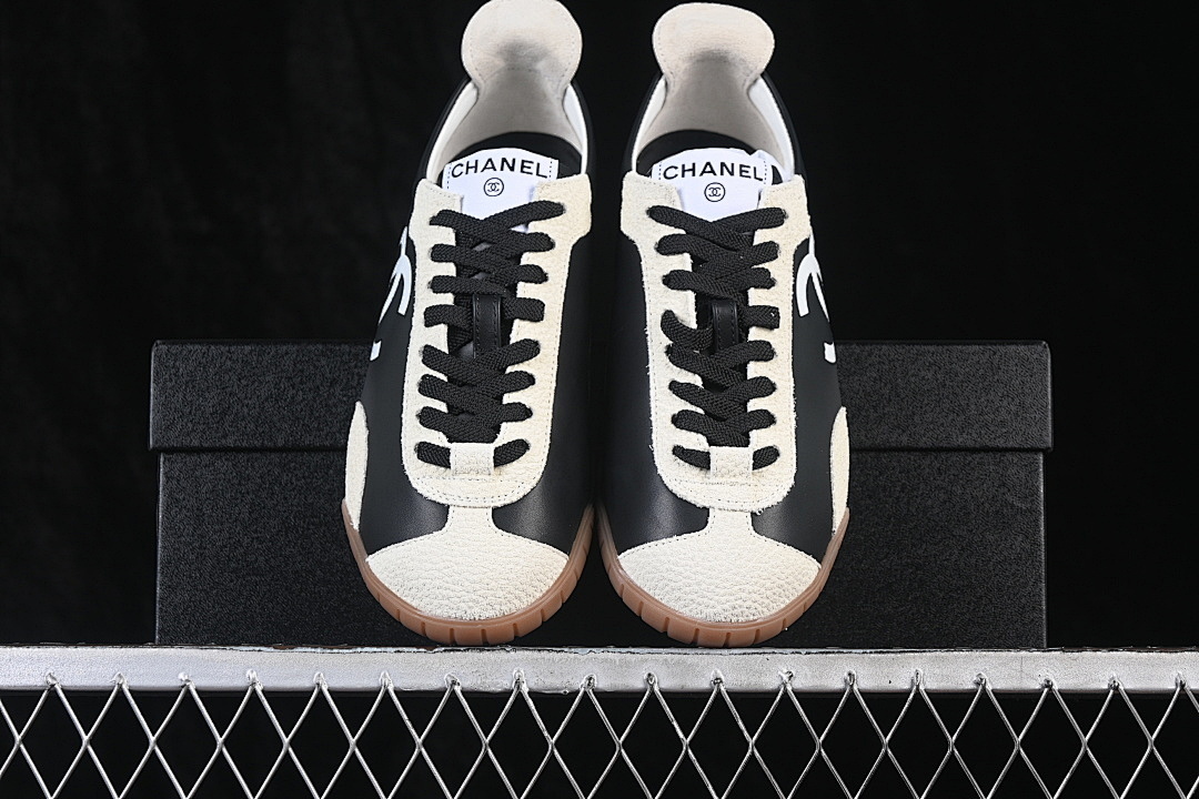 Chanel [G47125]-[RETRO CASUAL SHOES BLACK/WHITE/BLACK]-[WOMAN:35-39]-[MAN:40] - Image 12