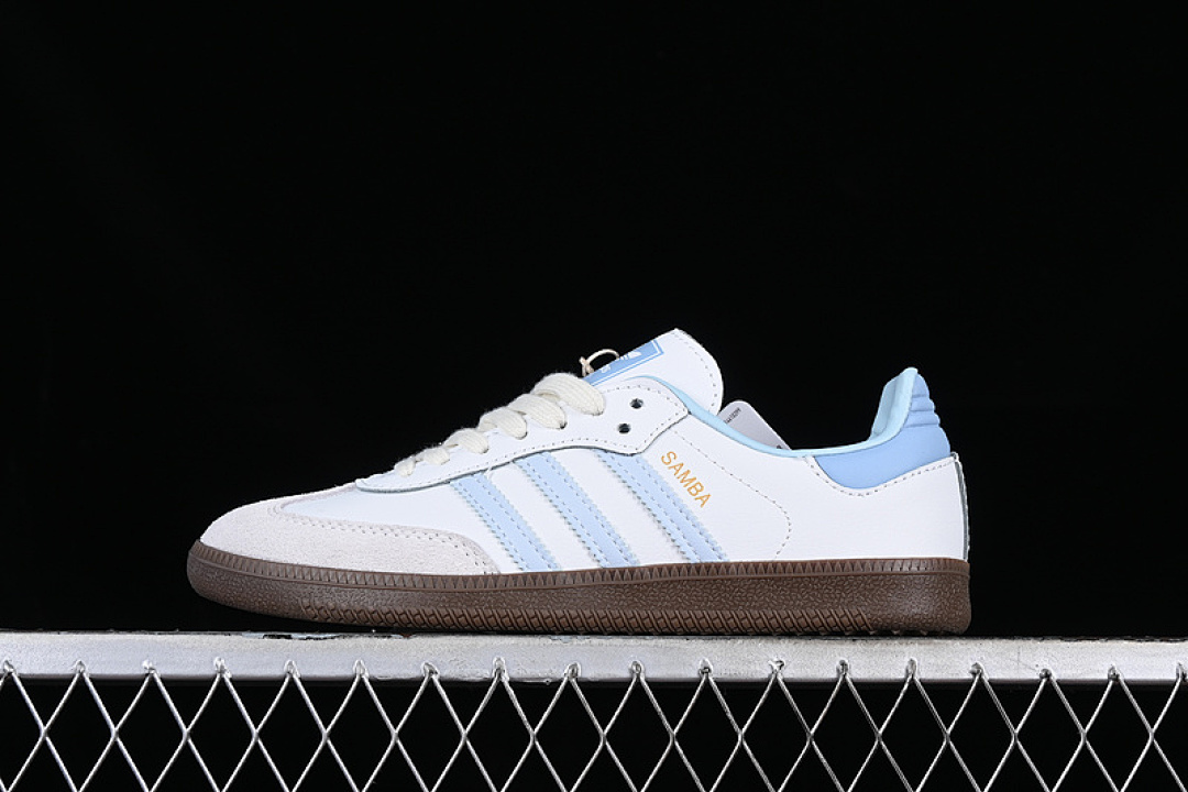 Adidas [ID2055]-[ADIDAS SAMBA VEGAN WHITE/BROWN/BLUE/GREY]-[WOMAN:35-39]-[MAN:40-45] - Image 16