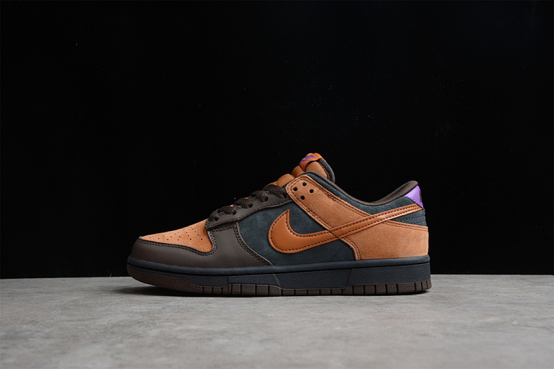 Nike SB DUNK LOW PREMIUM CIDER OFF NOIR/CIDER/DARK CHOCOLATE/WILD BERRY · DH0601-001, photo 1