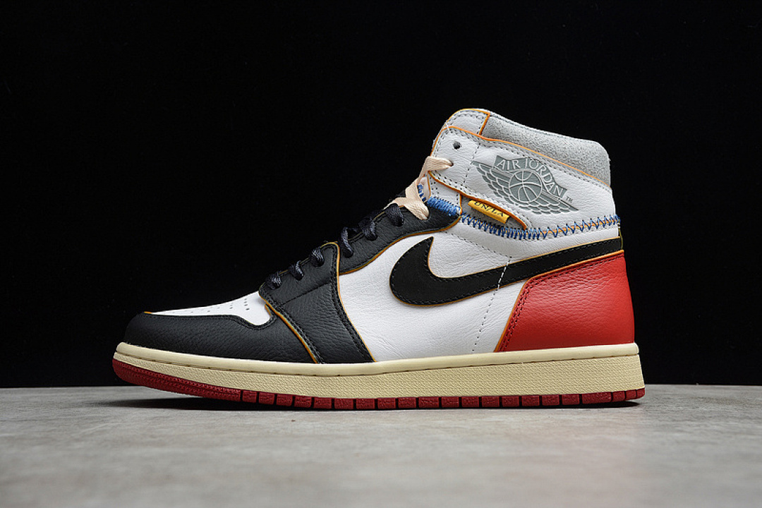 Jordan Jordan [BV1300-106]-[UNION LA X AIR 1 RETRO HIGH NRG BLACK TOE WHITE/BLACK/VARSITY RED]-[40-48], photo 1