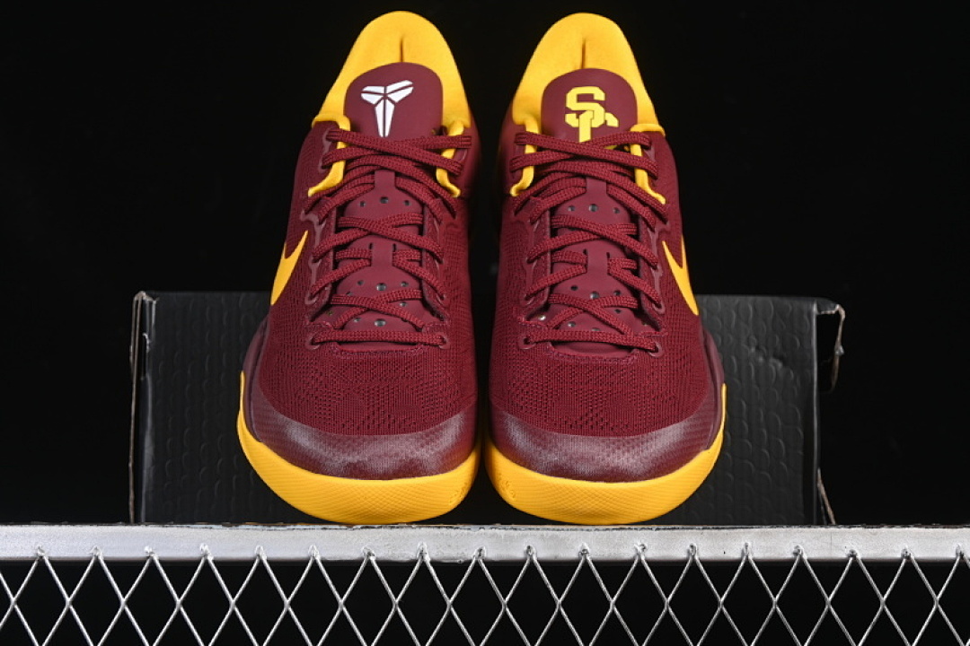 Nike [KOBE 8 SYSTEM MEN'S PRACTICAL BASKETBALL SHOES RED/ORANGE]-[MAN:40-48.5] - Image 10