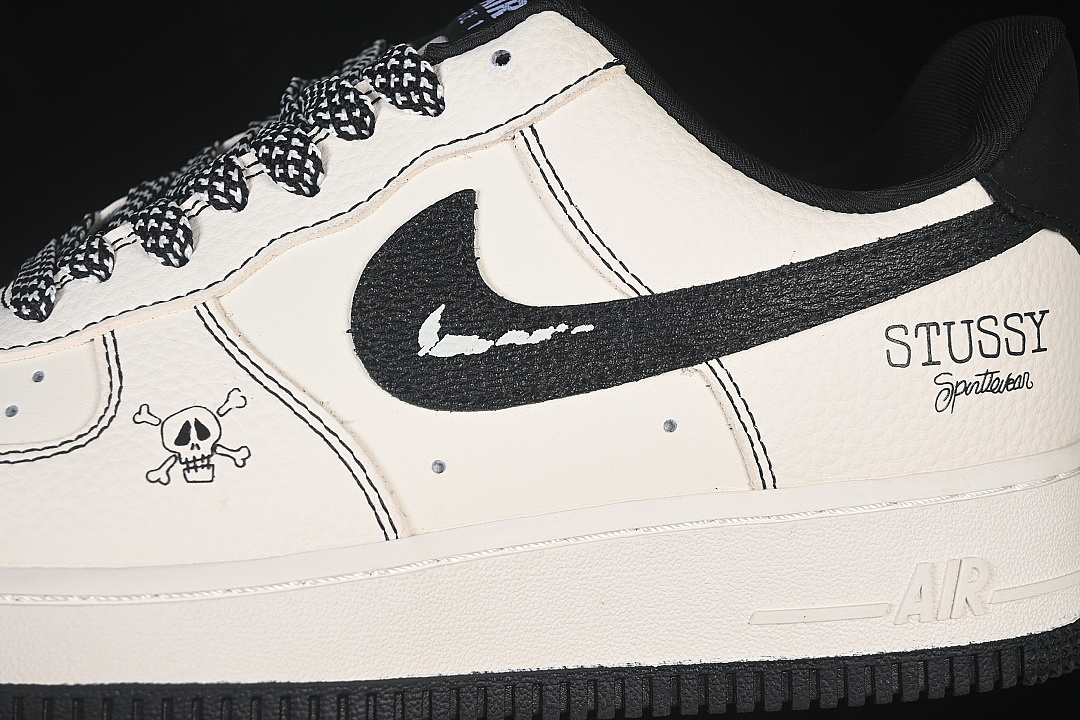 Nike [LD1999-026]-[AIR FORCE 1 07 LOW CASUAL SNEAKERS WHITE/BLACK/WHITE]-[WOMAN:36-39]-[MAN:40-45] - Image 8