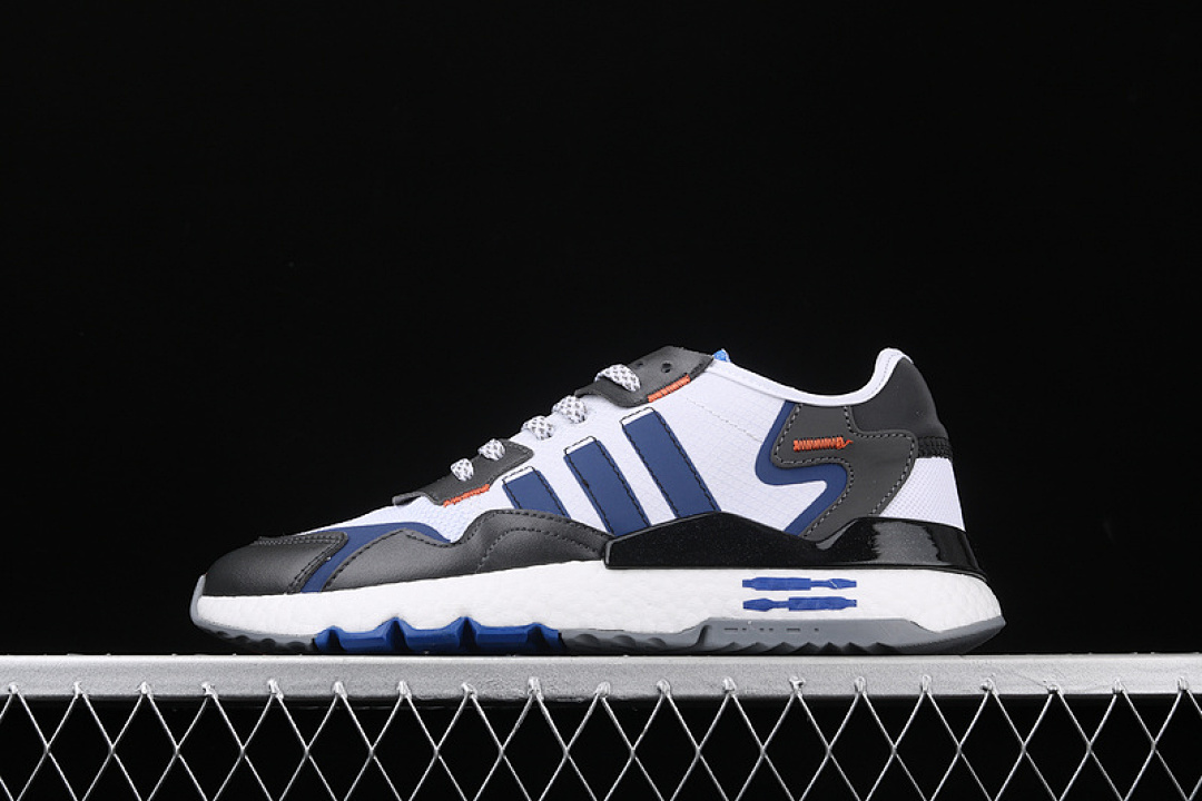 NITE JOGGER 2019 BOOST CORE BLACK/CLOUD WHITE/BLUE · FV3857, photo 1