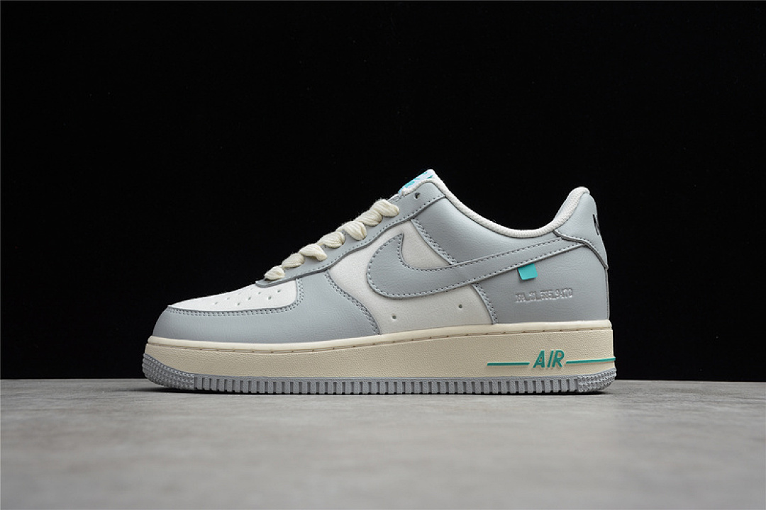 Nike Nike AIR FORCE 1 LOW 07 WHITE/GREY/BLUE · CT1989-104, photo 1