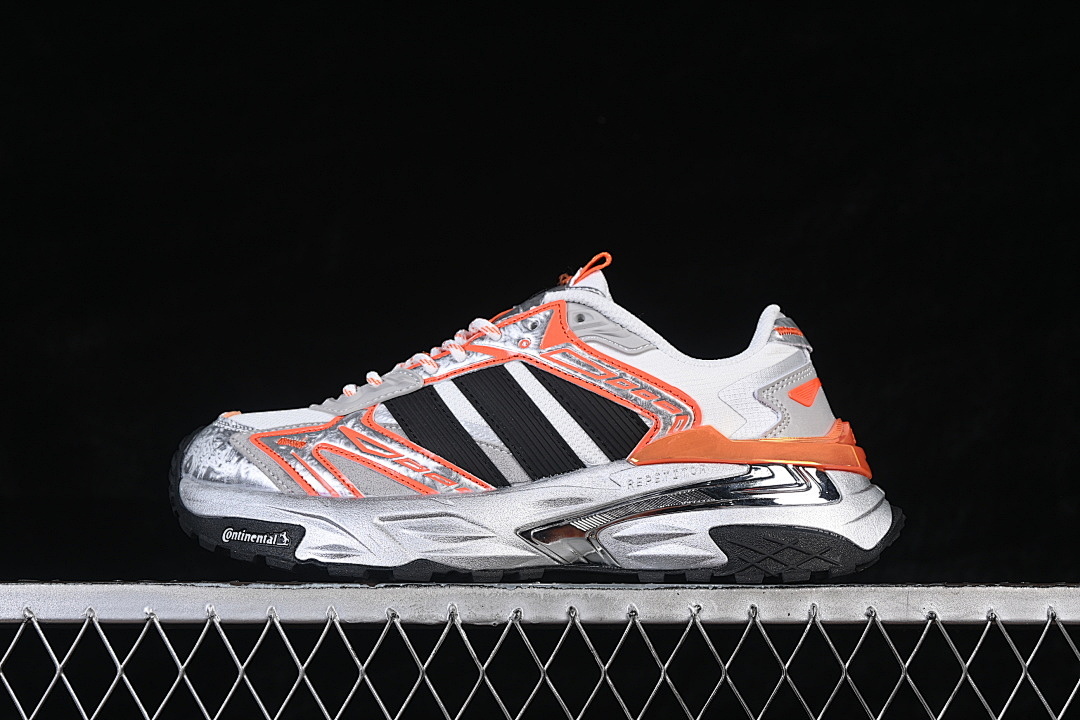 Unbranded [KI5134]-[STORM EDGE RETRO CASUAL SHOES ORANGE/BLACK/SILVER/WHITE]-[WOMAN:35-39]-[MAN:40-45], photo 1