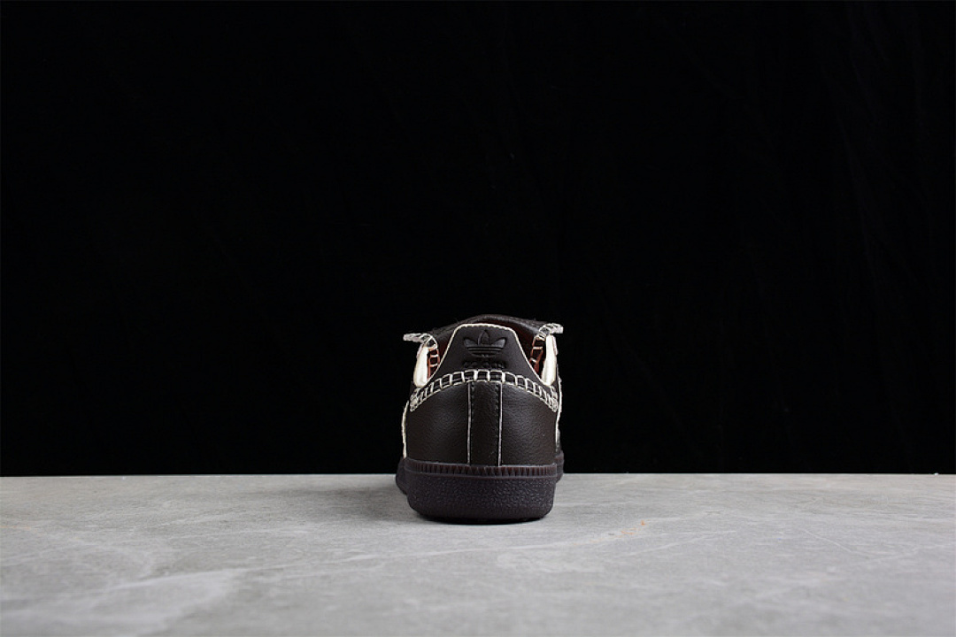 Adidas [FX7517]-[WALES BONNER X SAMBA SHOES BLACK/CREAM WHITE/CORE BLACK]-[WOMAN:36-39]-[MAN:40-45] - Image 10