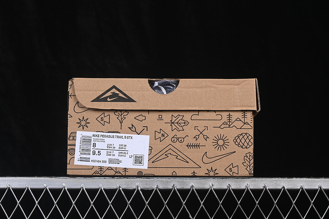 Nike [HQ7494-300]-[PEGASUS TRAIL 5 RUNNING SHOES BLACK/INKINESS]-[WOMAN:39]-[MAN:40-45] - Image 11
