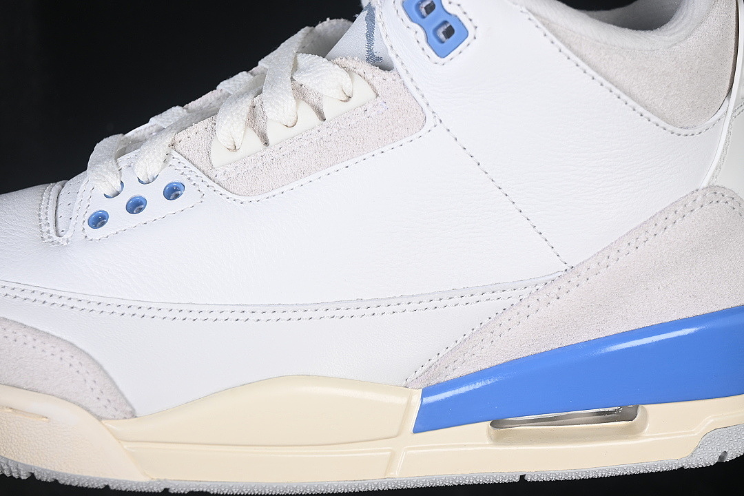Unbranded [CT8532-101]-[JORDAN 3 RETRO SUMMIT WHITE/BLUE-PHOTON DUST-PURE PLATINUM-SAIL]-[MAN:40-48.5] - Image 8