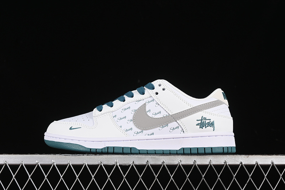 Unbranded [XX2025-808]-[SB DUNK LOW WHITE/GREY/GREEN]-[WOMAN:36-39]-[MAN:40-45], photo 1