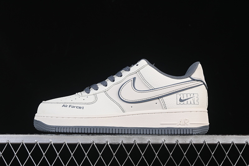 Nike Nike AIR FORCE 1 07 LOW CASUAL SNEAKERS GREY/BEIGE · JP8028-014, photo 1