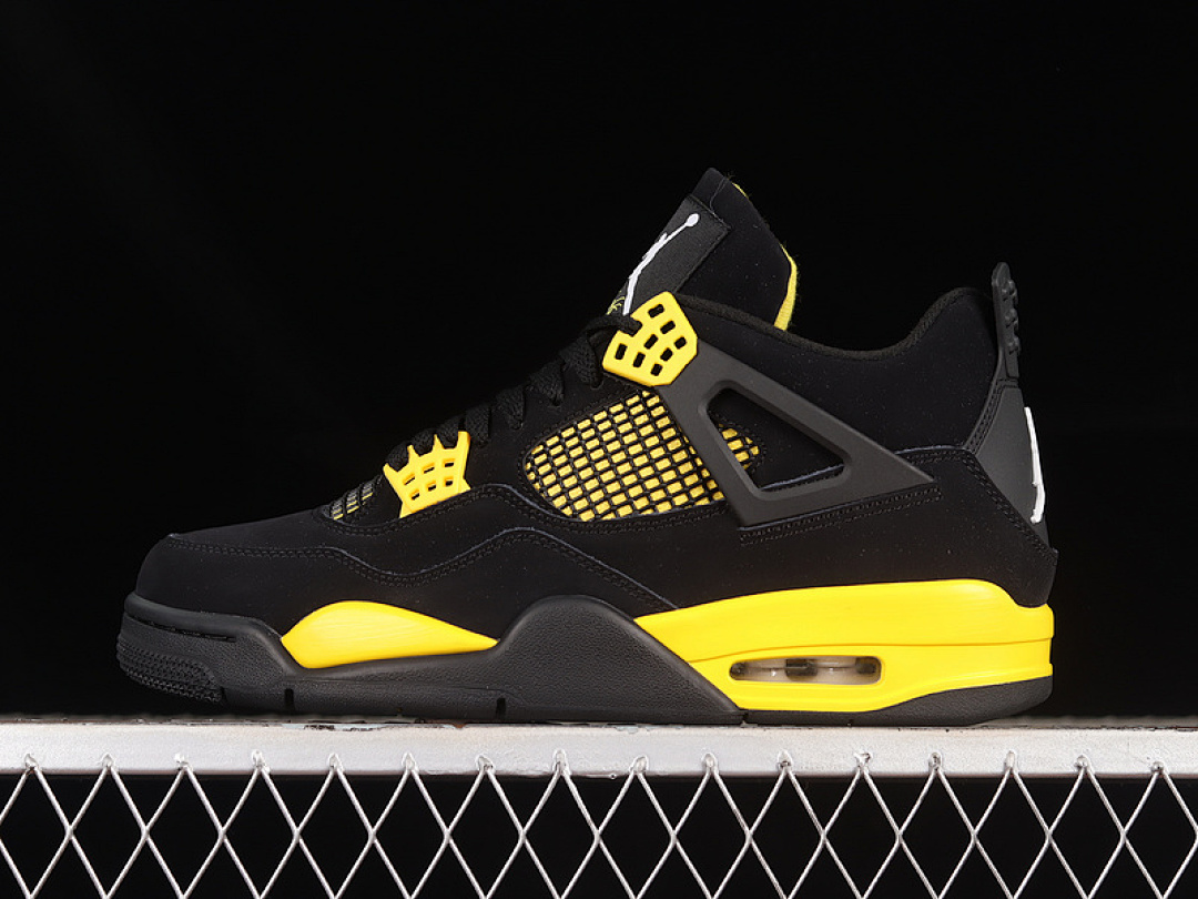 Jordan [DH6927-017]-[AIR JORDAN 4 RETRO BLACK/TOUR YELLOW]-[MAN:40-47.5], photo 1