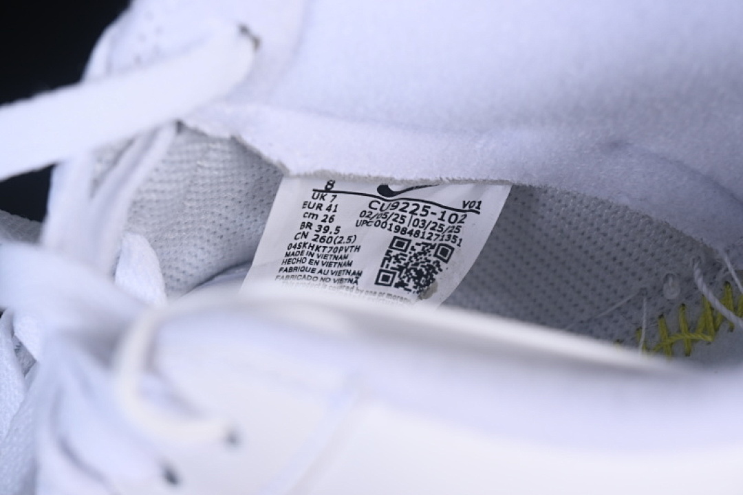 Nike [CU9225-102]-[AIR FORCE 1 07 LOW CASUAL SNEAKERS BLACK/WHITE]-[WOMAN:36-39]-[MAN:40-45] - Image 5