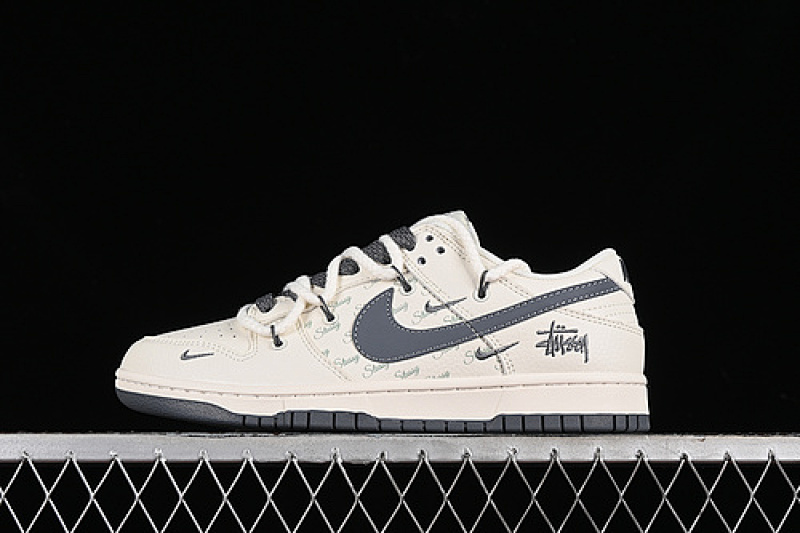 Stussy Nike STUSSY X SB DUNK LOW OFF WHITE/GREY · SJ2068-275, photo 1