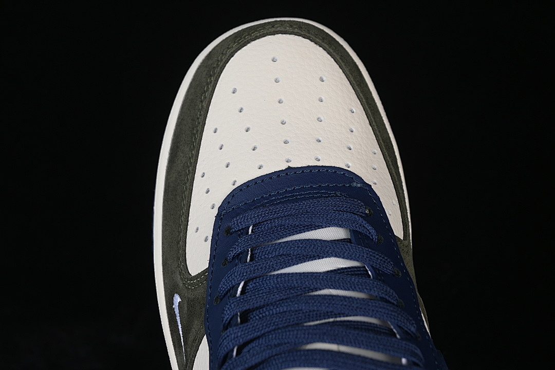Nike [DF0188-124]-[AIR FORCE 1 07 LOW WHITE/BLUE/GREEN/ORANGE]-[WOMAN:36-39]-[MAN:40-45] - Image 10