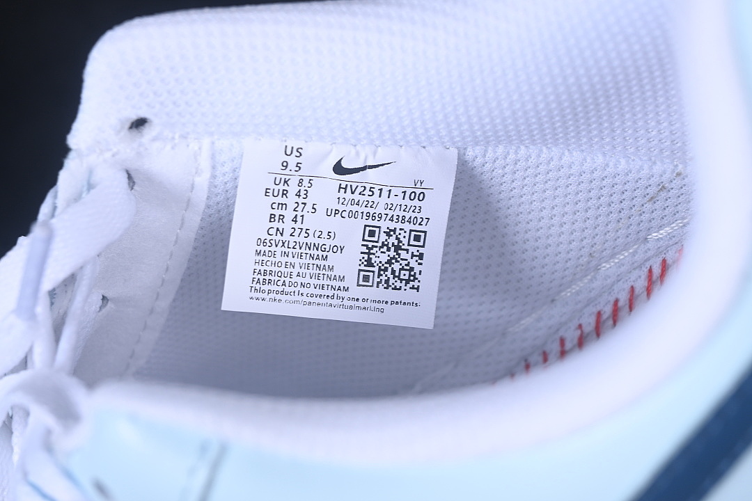 Nike [HV2511-100]-[AIR FORCE 1 07 LOW CASUAL SNEAKERS SKY BLUE/WHITE]-[WOMAN:36-39]-[MAN:40-45] - Image 5